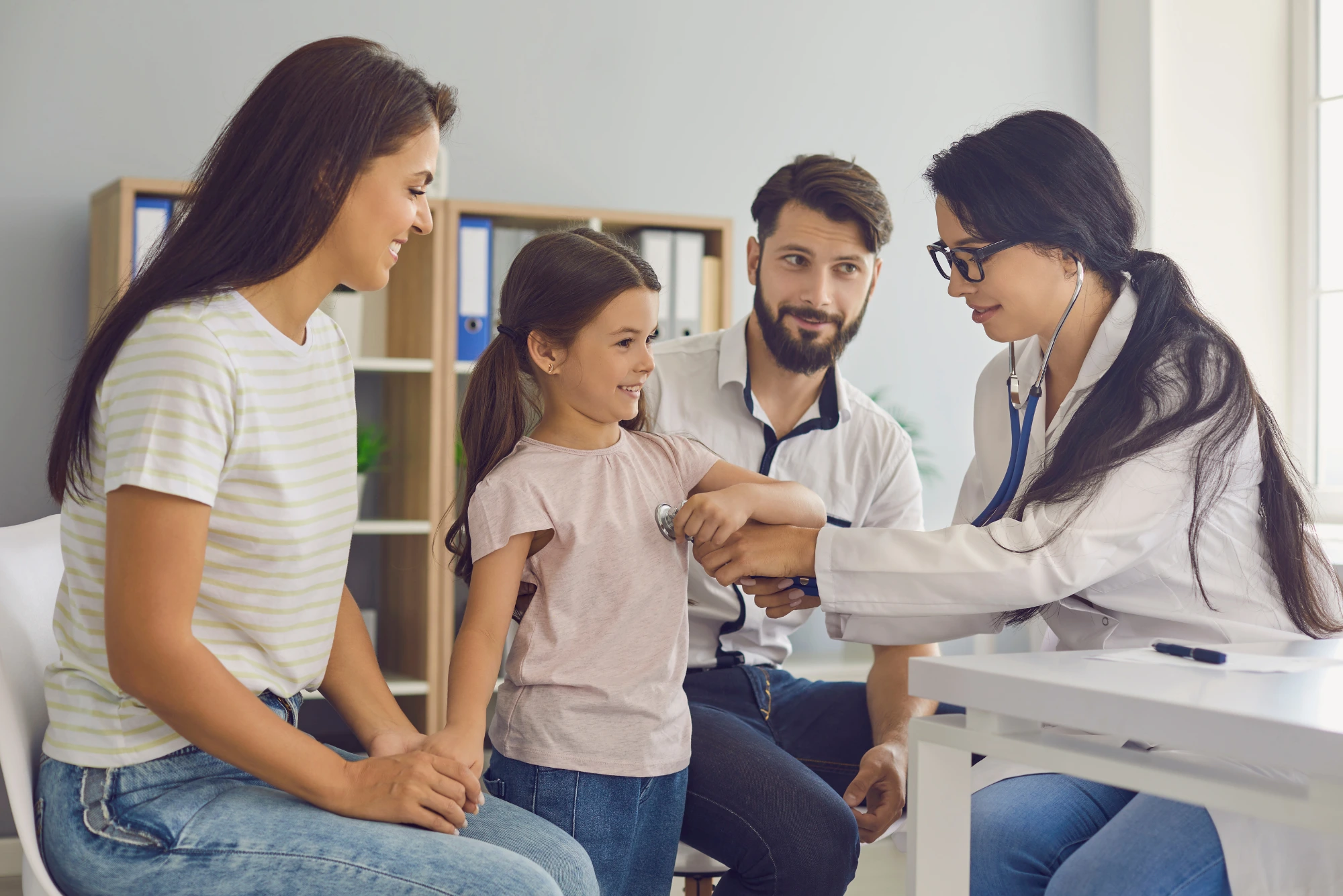 Podiatrist providing foot care