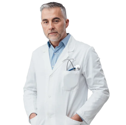 Female doctor with stethoscope