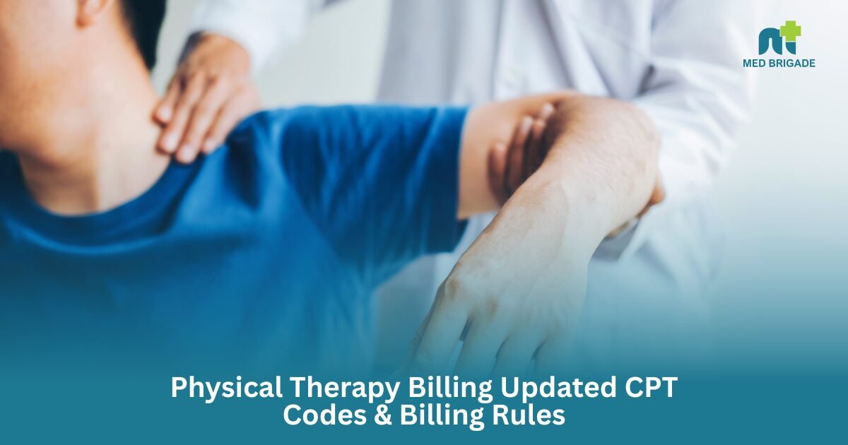 Physical Therapy Billing Updated CPT Codes & Billing Rules